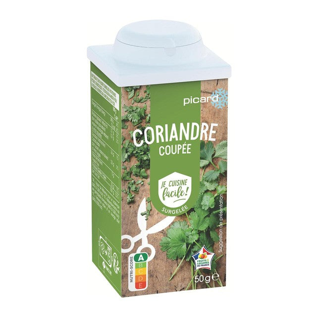 Picard chopped coriander 50g, imported from the UK
