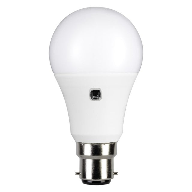 TCP Dusk to Dawn warm white sensor bulb 7W B22 (British brand)