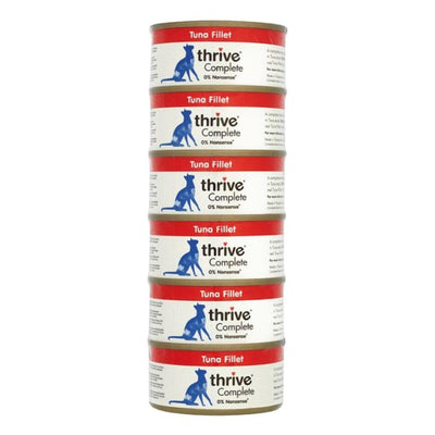 M&S Thrive Complete Cat Food Tuna Fillet Wet Cat Food 6 x 75g- Buy online at McGrocer