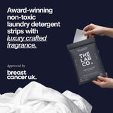 The Lab Co. non bio relaxing scent laundry detergent sheets 32 loads (British brand)