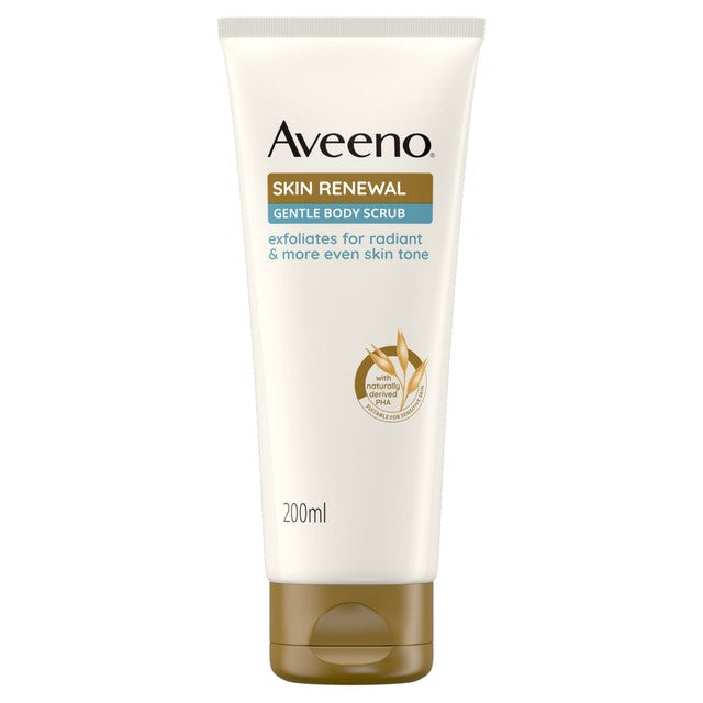 Aveeno Skin Renewal Gentle Body Scrub 200ml - British product