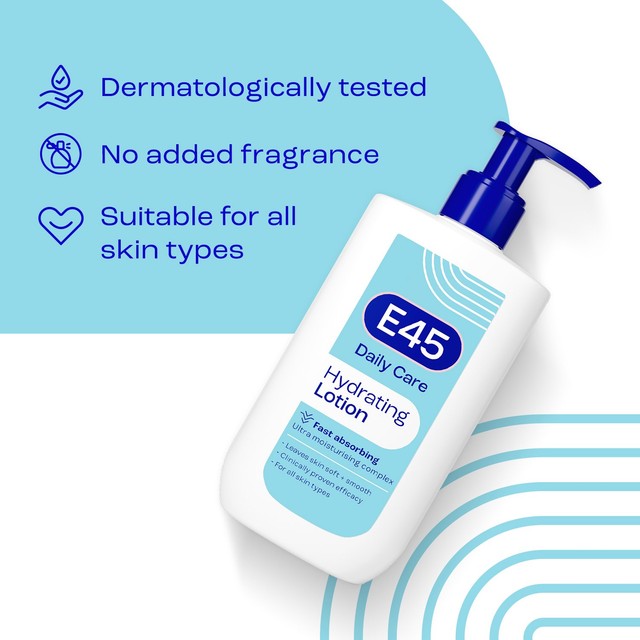 E45 Daily Body Lotion Dry Sensitive Skin 400ml - British product