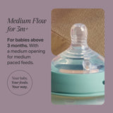 Tommee Tippee Medium Flow Teats Pack of 2 (British brand)