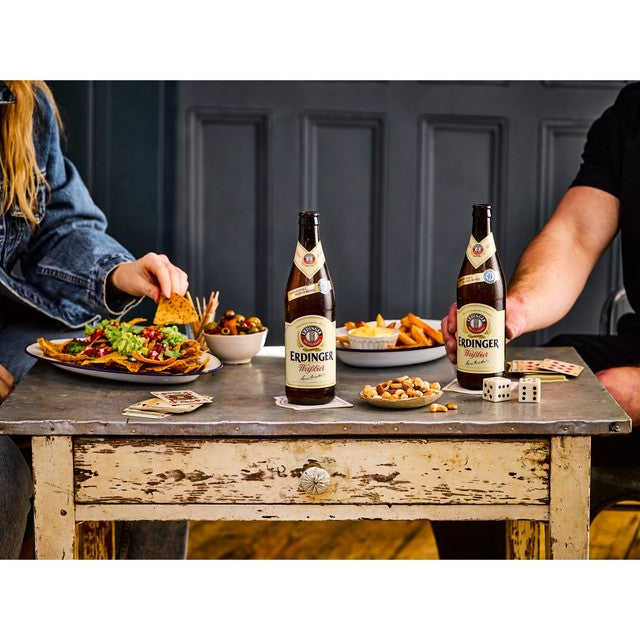 Erdinger Weissbier wheat beer 500ml, imported from the UK