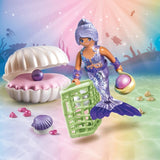 Playmobil Mermaid Figure with Pearl Seashell, imported from the UK