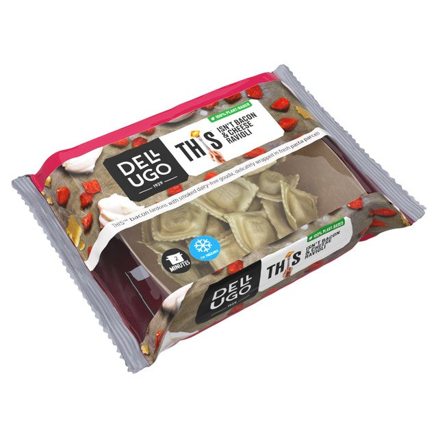 Dell'Ugo THIS Isn't Bacon & Cheese Ravioli 250g - British product