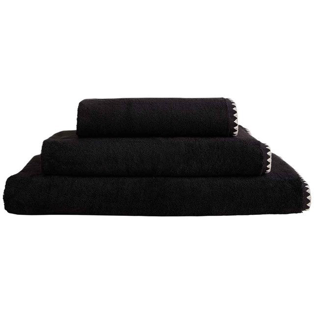 M&S Egyptian cotton bath towel black 500GSM - British product