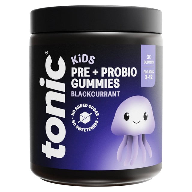 Tonic Health kids probiotic gummy blackcurrant flavour 30 count (British brand)