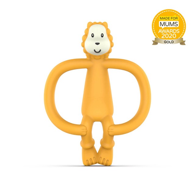 Matchstick Monkey Ludo Lion Teether 10.5cm, imported from the UK