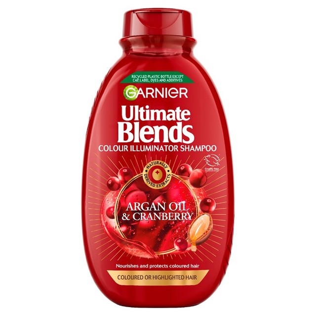 Garnier Argan Cranberry Illuminator shampoo for coloured hair 400ml, UK version