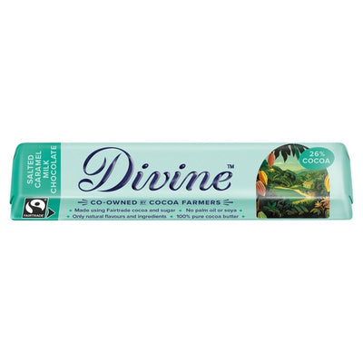 M&S Divine Salted Caramel Milk Chocolate Bar 35g- Buy online at McGrocer