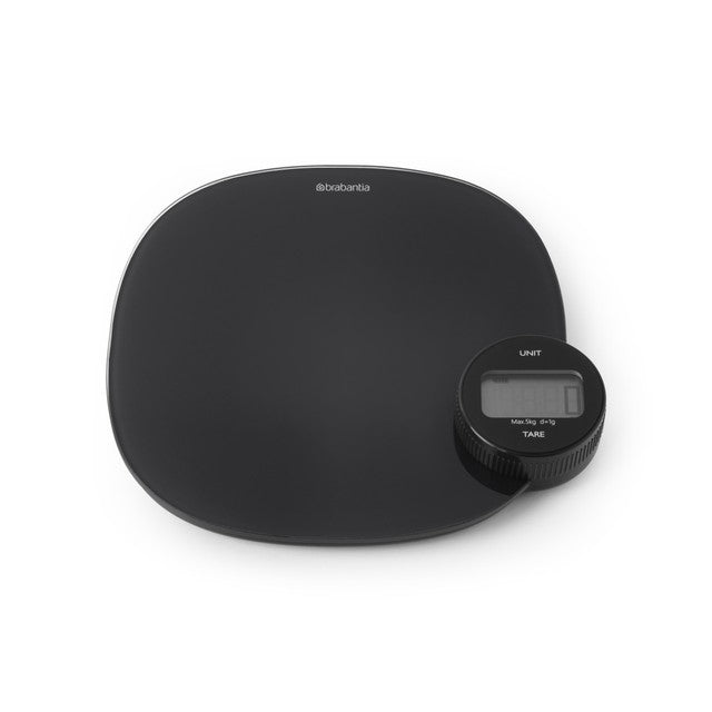 Brabantia Digital Kitchen Scale Dark Grey - British product