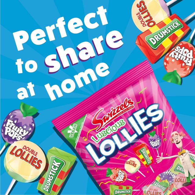 Swizzels Luscious Lollies 176g (British brand)
