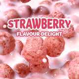 Nesquik strawberry flavoured breakfast cereal, UK version