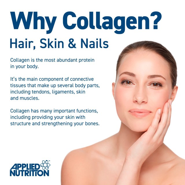 Applied Nutrition unflavoured collagen peptide powder 300g - British product