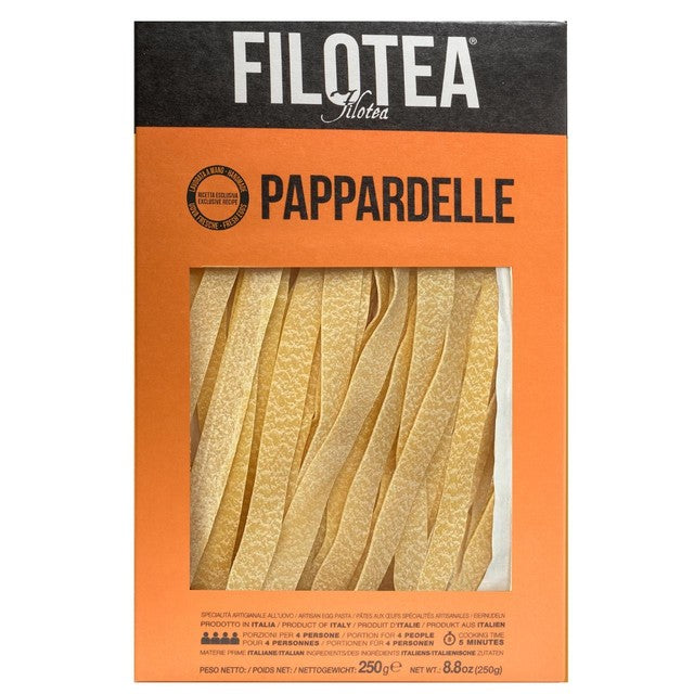 Filotea Pappardelle egg pasta 250g - British product