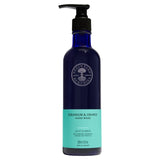 Neal's Yard Remedies geranium and orange hand wash 200ml, imported from the UK