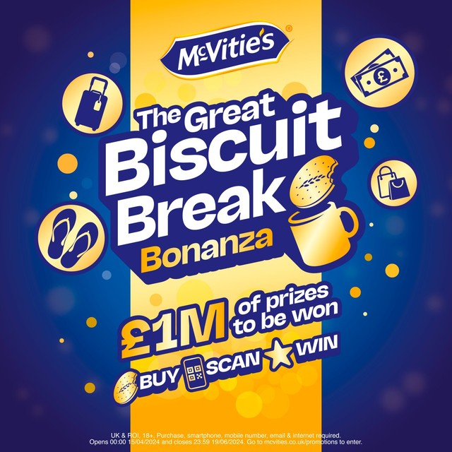 McVitie's Digestives The Light One biscuits 250g, imported from the UK