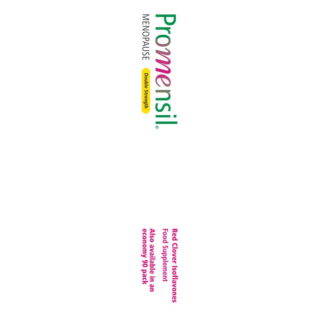 Promensil Double Strength menopause supplement 30 tablets, imported from the UK