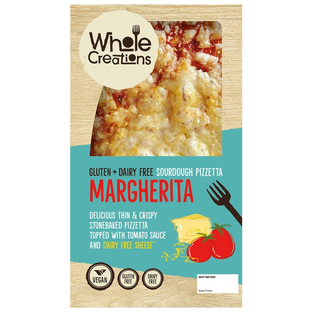 Wholecreations Margherita Pizzetta 215g (British brand)