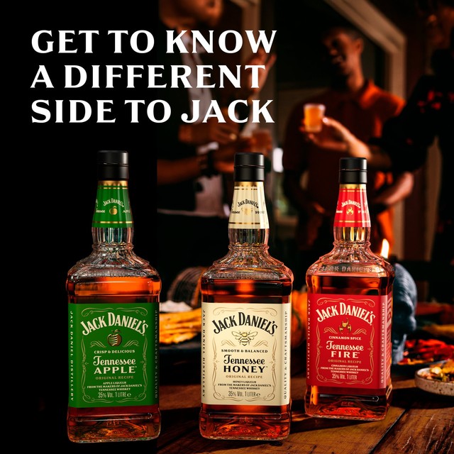 Jack Daniel's Tennessee Honey whiskey liqueur 70cl, imported from the UK