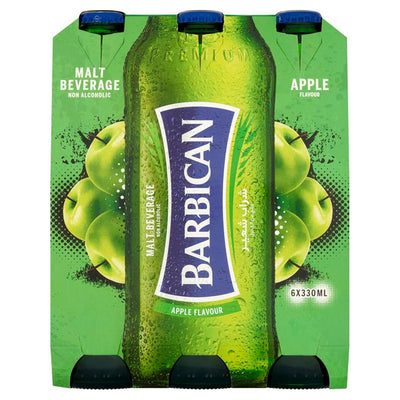 Sainsburys Barbican Malt Beverage Apple Flavour 6x330ml- Buy online at McGrocer