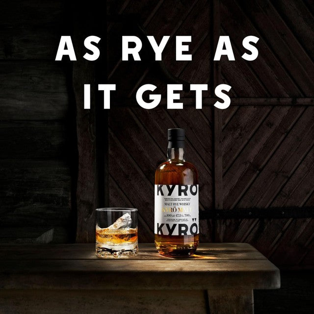 Kyro Malt Rye Whisky 70cl, UK version