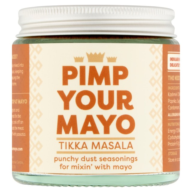 Pimp Your Mayo Tikka Masala seasoning blend 50g, imported from the UK