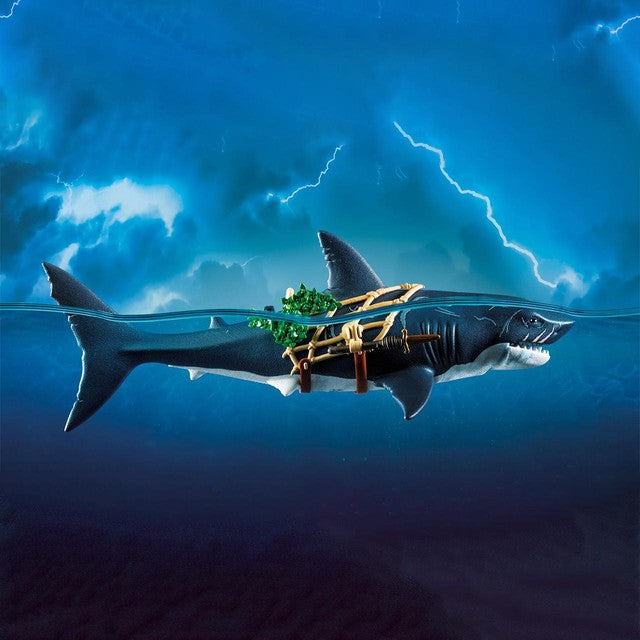 Playmobil giant shark toy with biting function, UK version
