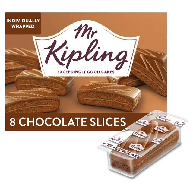Mr Kipling Chocolate Cake Slices x8