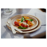 Duni Kraft Brown paper plates 22cm pack of 20, UK version