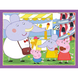 Peppa Pig 4 in a Box jigsaw puzzle set, imported from the UK