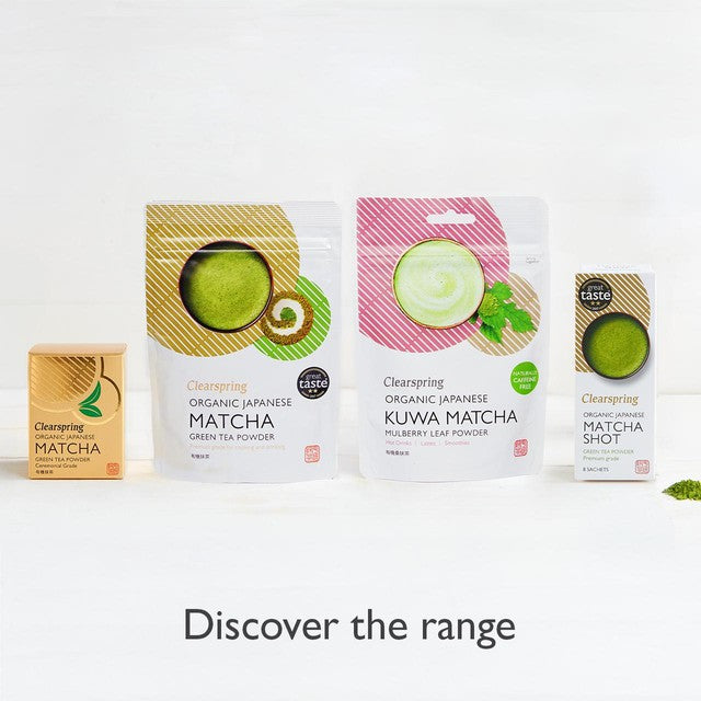 Clearspring organic Japanese ceremonial matcha powder - British product