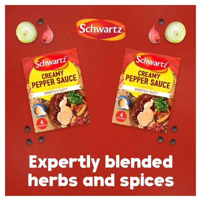 Schwartz creamy pepper sauce mix 25g (British brand)