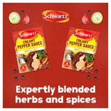 Schwartz creamy pepper sauce mix 25g (British brand)
