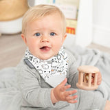 Cheeky Chompers Neckerchew Panda Pals teething bib one size - British product