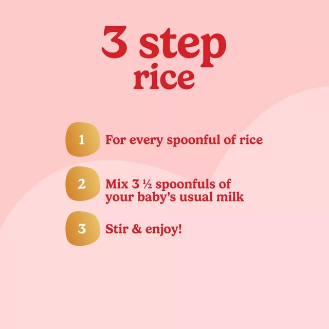 Cow & Gate baby rice cereal 4-6+ months 100g - British product