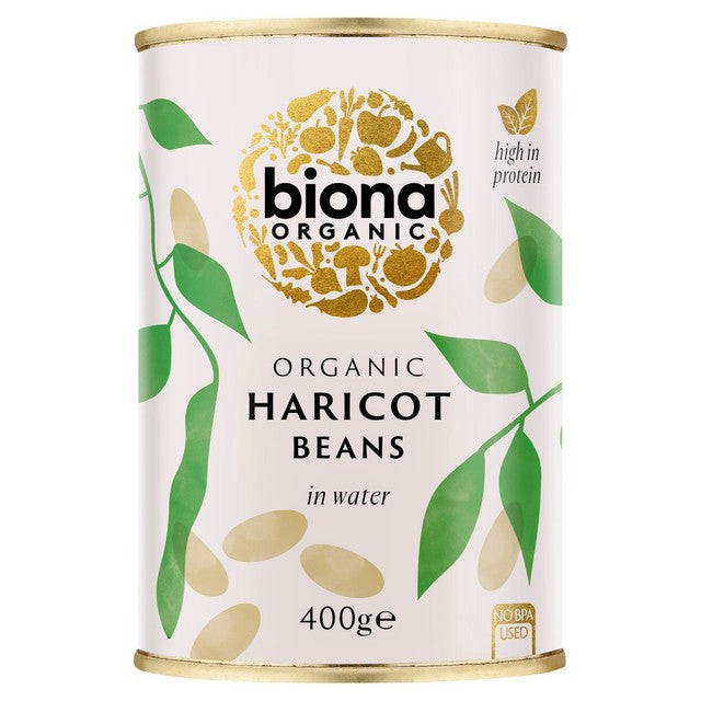 Biona organic haricot beans 400g - British product