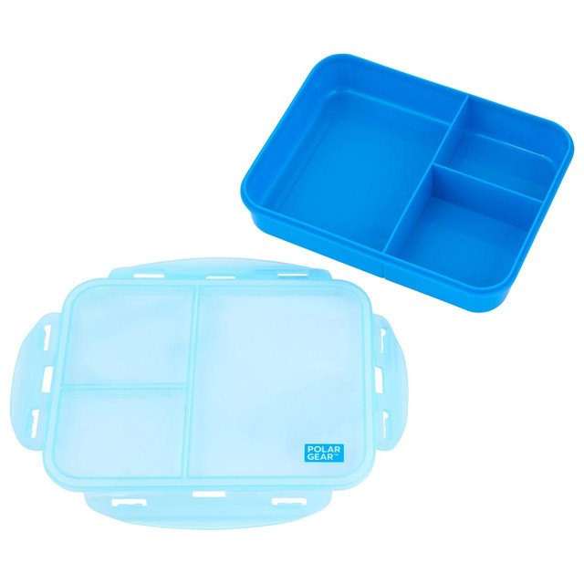 Polar Gear lunch box Blue/Azure 1 litre, imported from the UK