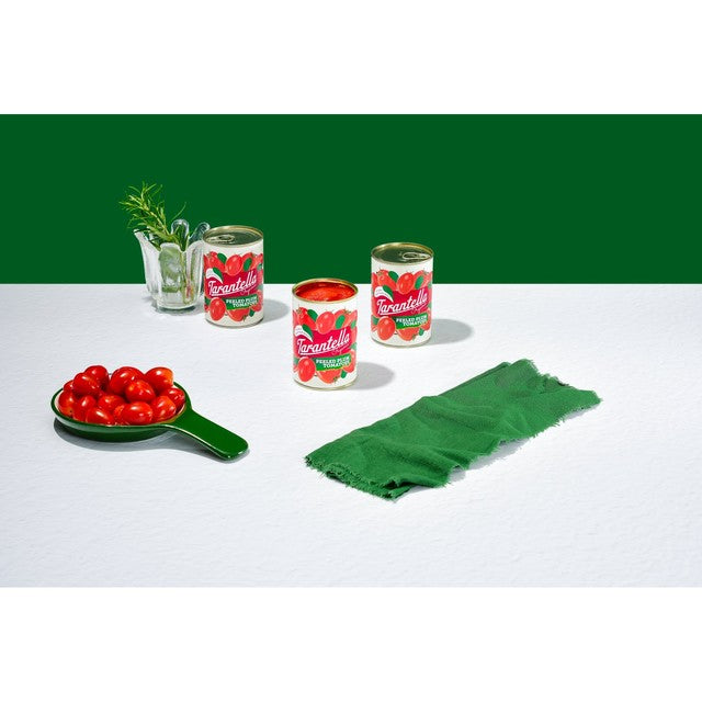 Tarantella Organic peeled plum tomatoes in tomato juice 400g (British brand)