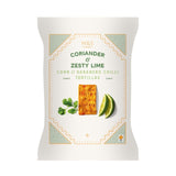 M&S coriander lime tortillas, gluten-free snack, imported from the UK