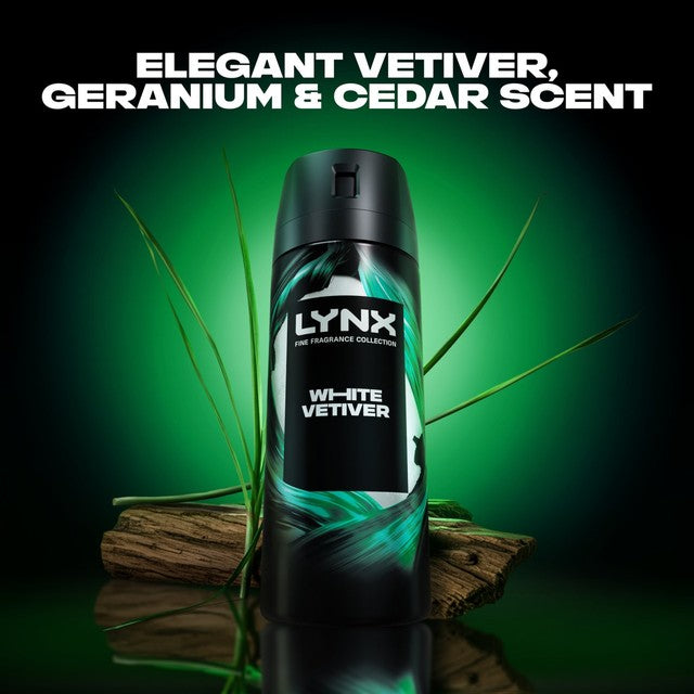 Lynx White Vetiver deodorant body spray 150ml, UK version
