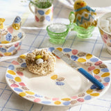 Emma Bridgewater Mini Eggs plate 8.5 inch cream earthenware (British brand)