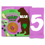 Bear Giant Fruit Yoyos apple and blackcurrant fruit rolls 5 x 20g - British product