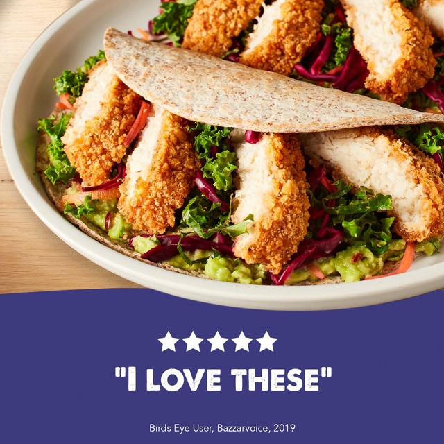 Birds Eye Southern Fried Chicken Breast Steaks in Breadcrumbs 540g - British product
