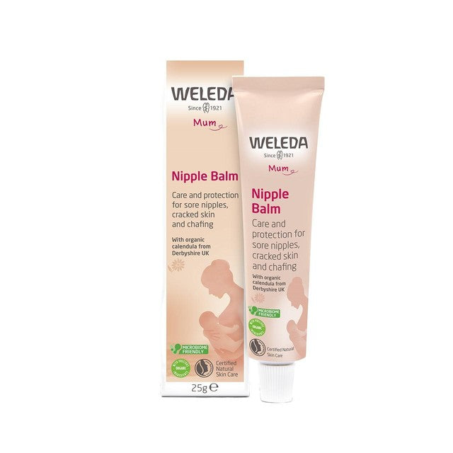 Weleda natural maternity nipple balm 25g (British brand)