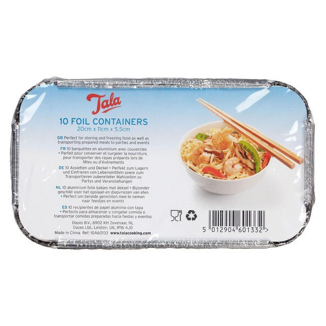 Tala foil container with lids 20cm (British brand)