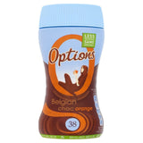 Options orange hot chocolate drink 220g, imported from the UK