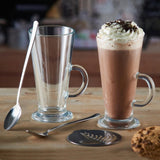 Ravenhead Latte Glasses Set of 2, imported from the UK