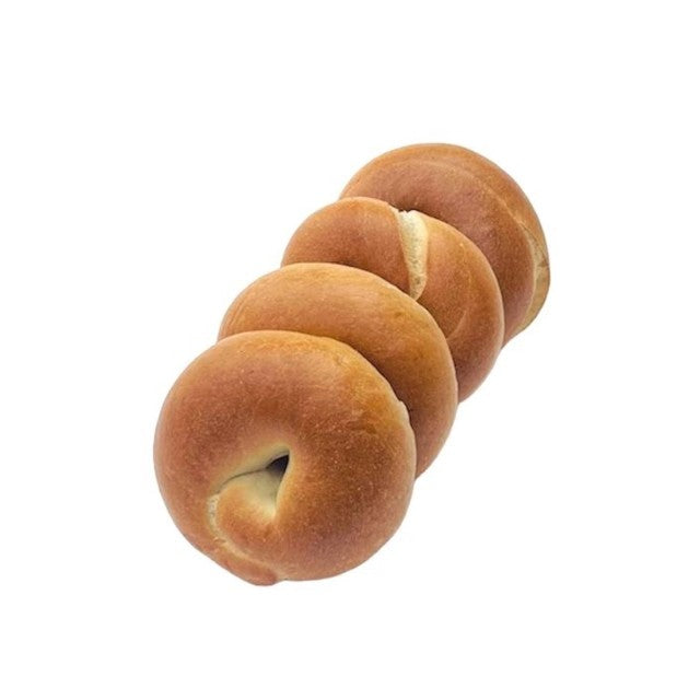 Cohens Bakery plain bagels - British product